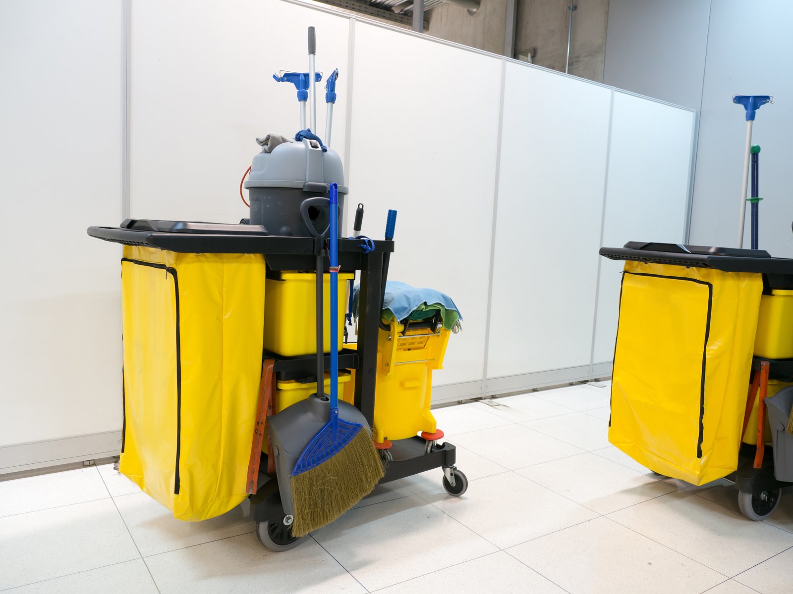 Professional janitorial equipment